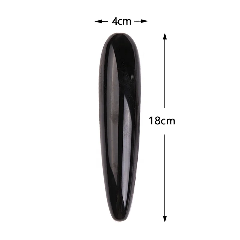 Wholesale Crystals healing stones quartz sex toy crystal dildo obsidian crystal dildo huge dildo