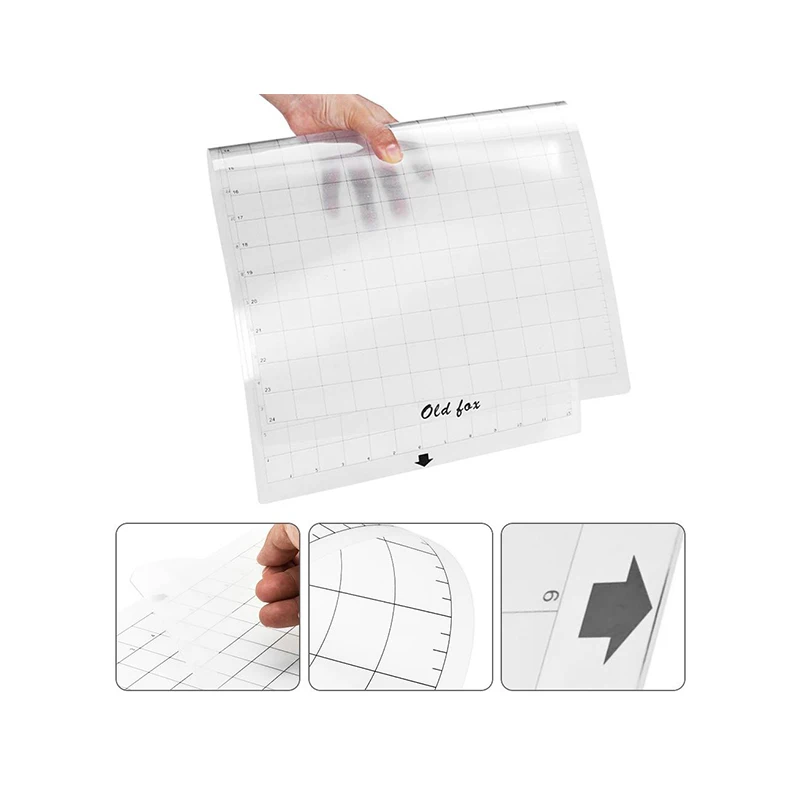 Китайская заводская цена, сетчатый клейкий ПВХ пластиковый прозрачный режущий коврик