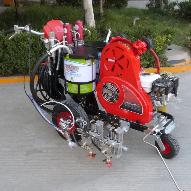 Cold paint and Cold Plastic Airless Spraying Road Marking Machine