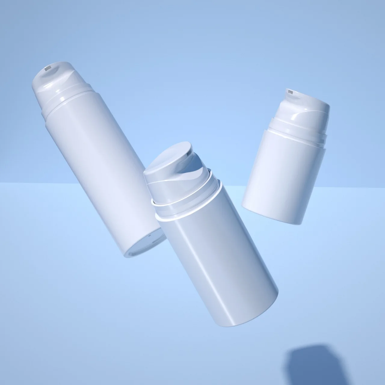 Empty 15ml 30ml 50ml 100ml Frosted Cream Cosmetic Lotion Resistant Luxury Plastic Acrylic Airless Pump Bottle With Pump