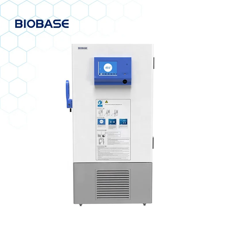 BIOBASE Manufacture for Mini 50L -86 degree Freezer BDF-86V50 Vertical Deep Freezer fridge with cheap price
