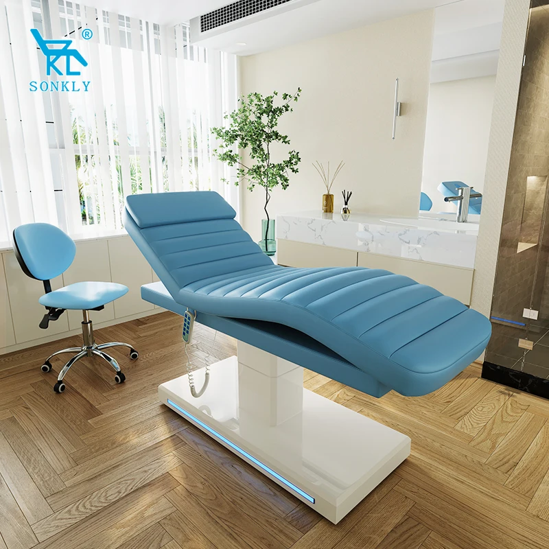 SONKLY Wholesale lash bed Electric Salon Massage Bed Spa Bed Beauty Chair Factory Outlet