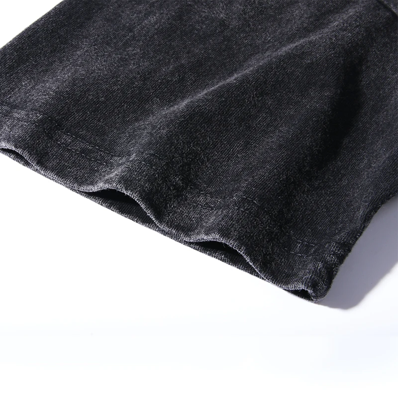 Ready to ship Wholesale Men Acid Wash T shirt Streetwear hip hop stone 100% cotton t shirts