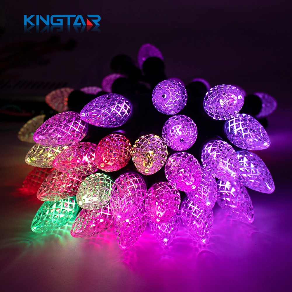 12 В светодиодная Пиксельная строка WS2811/UCS1903 RGB лампа Smart Рождественский свет