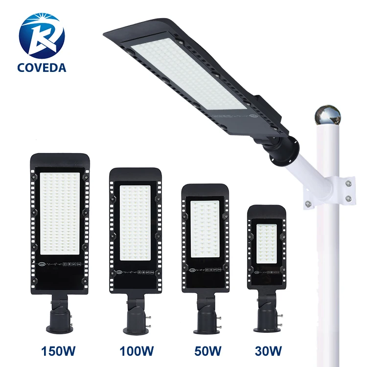 Newest Waterproof Ip66 Smd Outdoor 30W 50W 80W 100W 150W Good Quality LED Street Lights