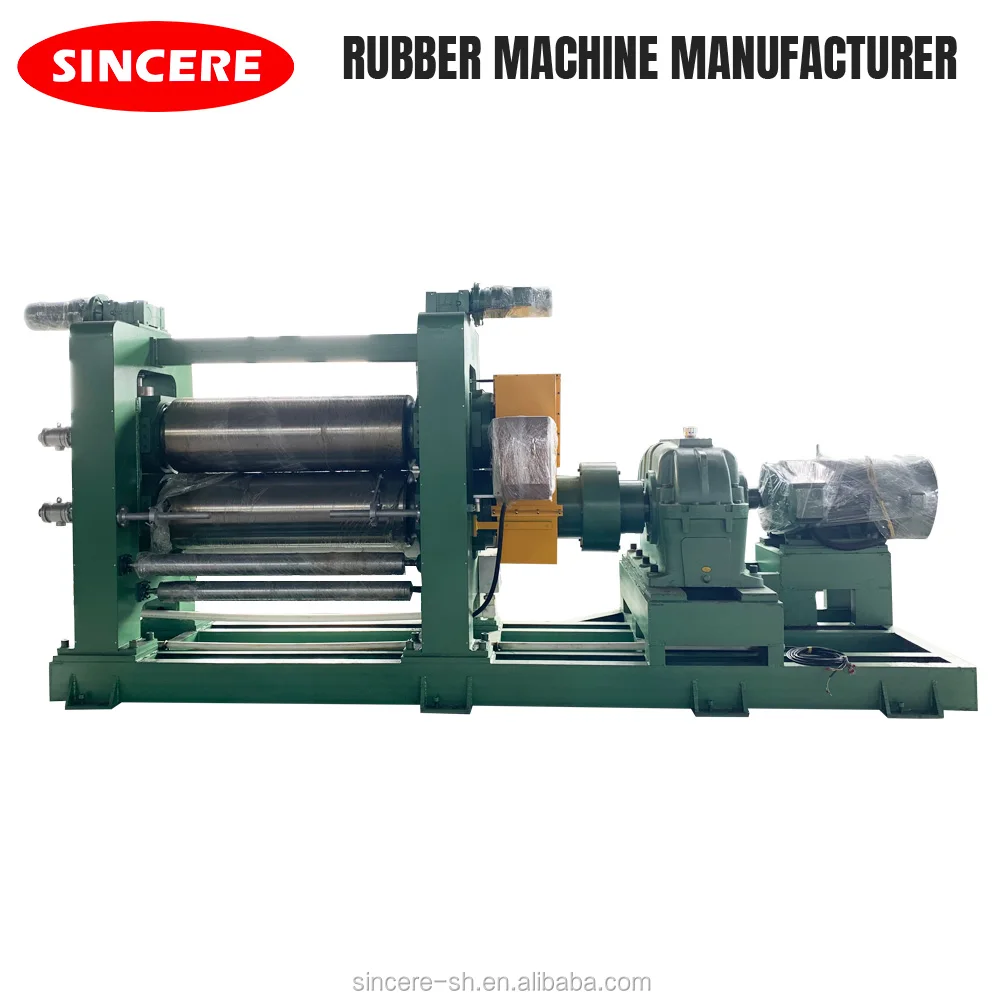 
high precision 3-roll rubber calender machine with CE ISO 