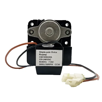 Hot Selling Electronic Fridge Parts AC 220-240V 7.5W Refrigerator Fan Motor Shaded Pole Motor
