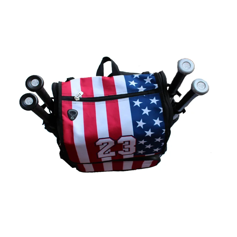 
Fast Delivery Waterproof Gear Bag Custom Print with Team Logo Sport Equipment Bags Baseball Bags ,Sublimation Baseball Backpack 