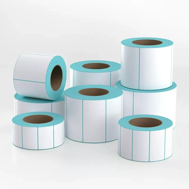 Self Adhesive Manufacturing Price Coated Paper Label 30mm*10mm Thermal Adhesive Stickers