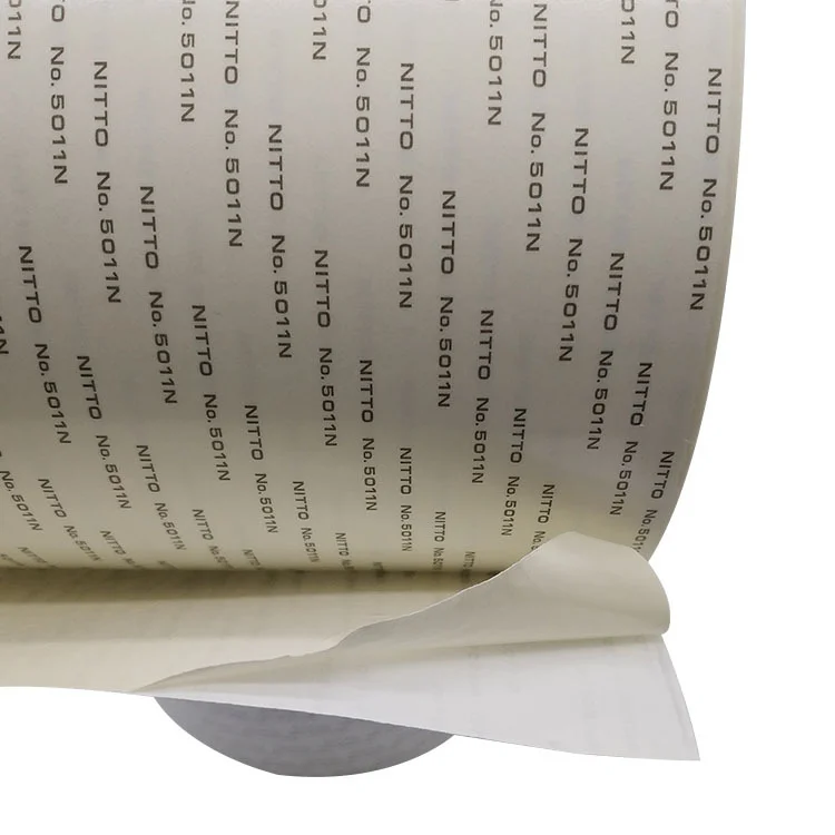 white non woven tape NITTO 5011N Fire Retardant NITTO non-woven tape double-sided tissue tape