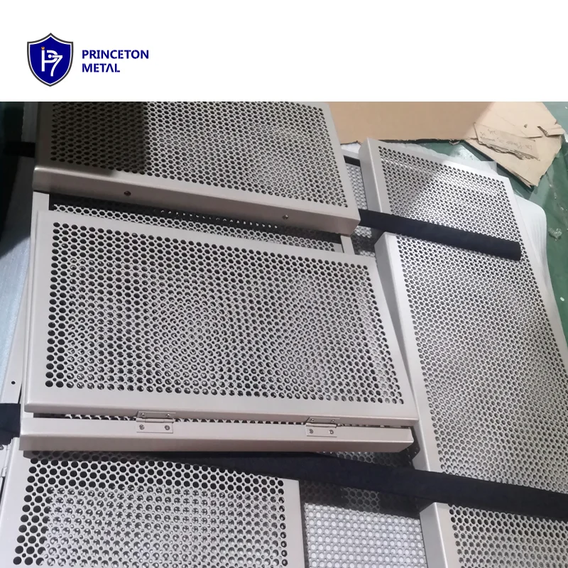 Modern radiator light control Outdoor Metal Aluminum Air Conditioner Covers