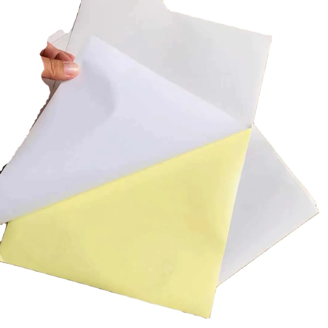 manufacturer Cast coated self adhesive paper with slit release paper