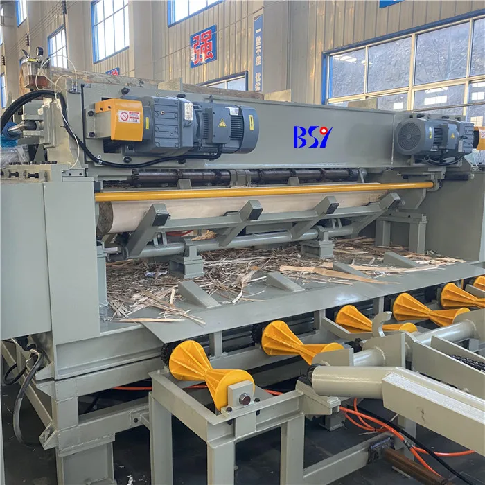 High speed  wood barking machine/birch wood log debarking machinery for veneer peeling 4feet and 8feet