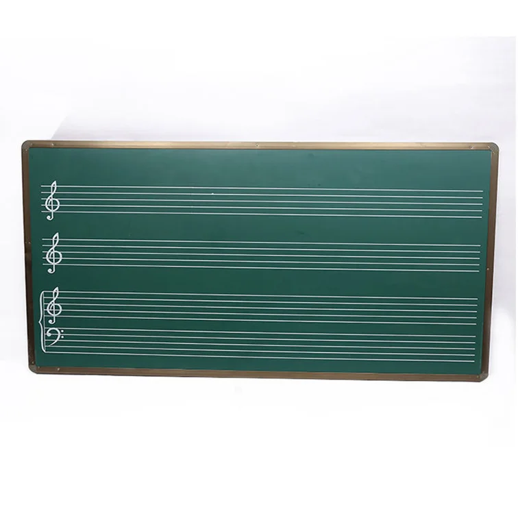 China Suppliers School Classroom Blackboard Size Music Staff Teaching Blackboard Wholesale