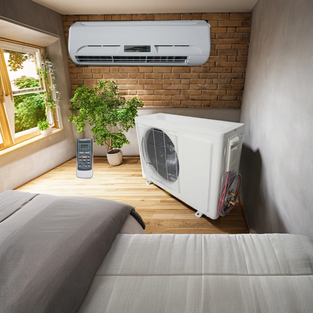 24000 BTU Solar Power Air Conditioner for Household & Outdoor Use
