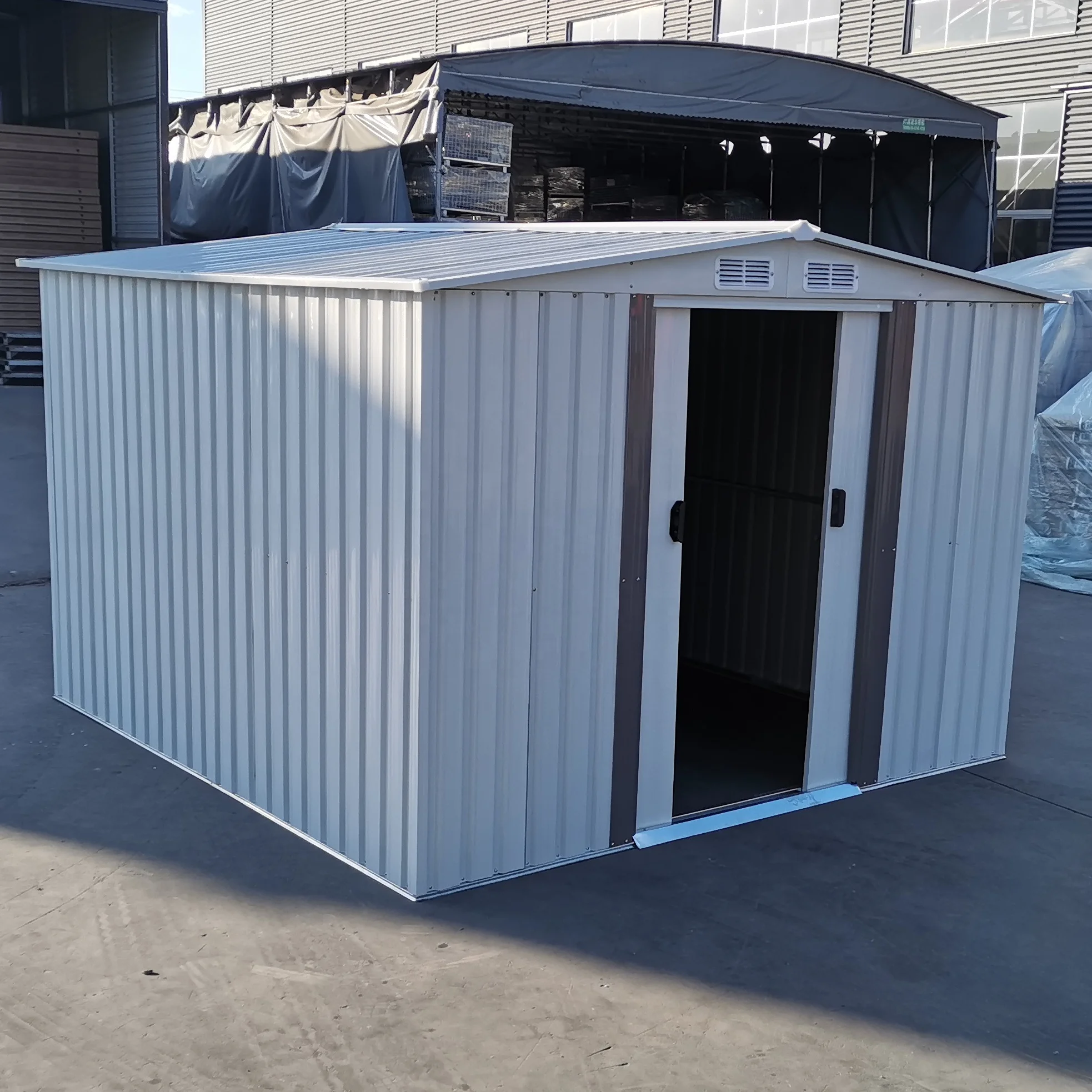 Наружный сарай для хранения и садовый Металлический Сарай