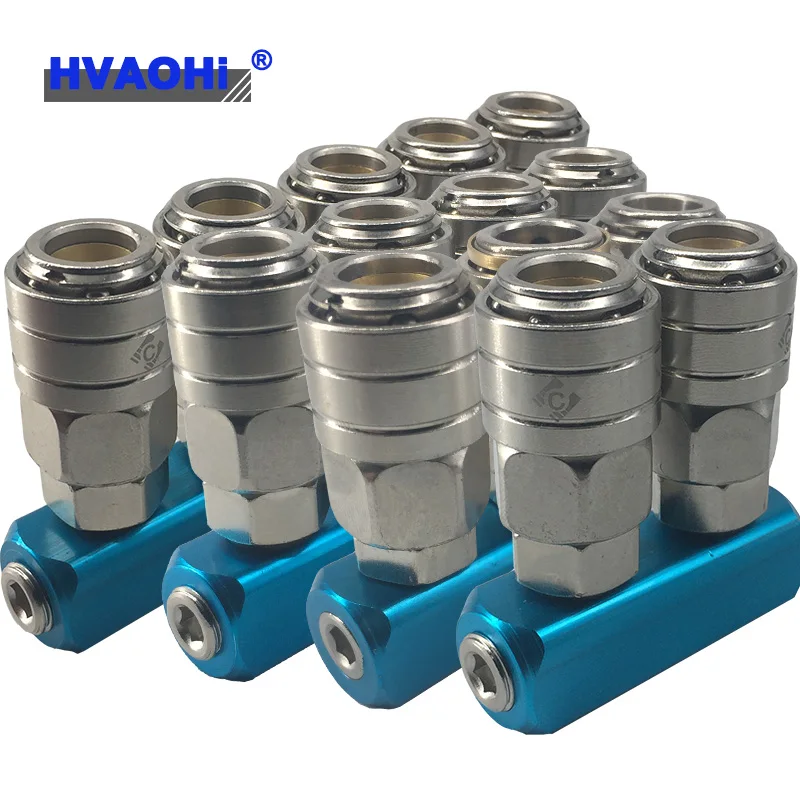 
Самоблокирующийся пневматический быстроразъемный соединитель типа C, односенсорный Пневматический фитинг, быстроразъемные соединители для труб 