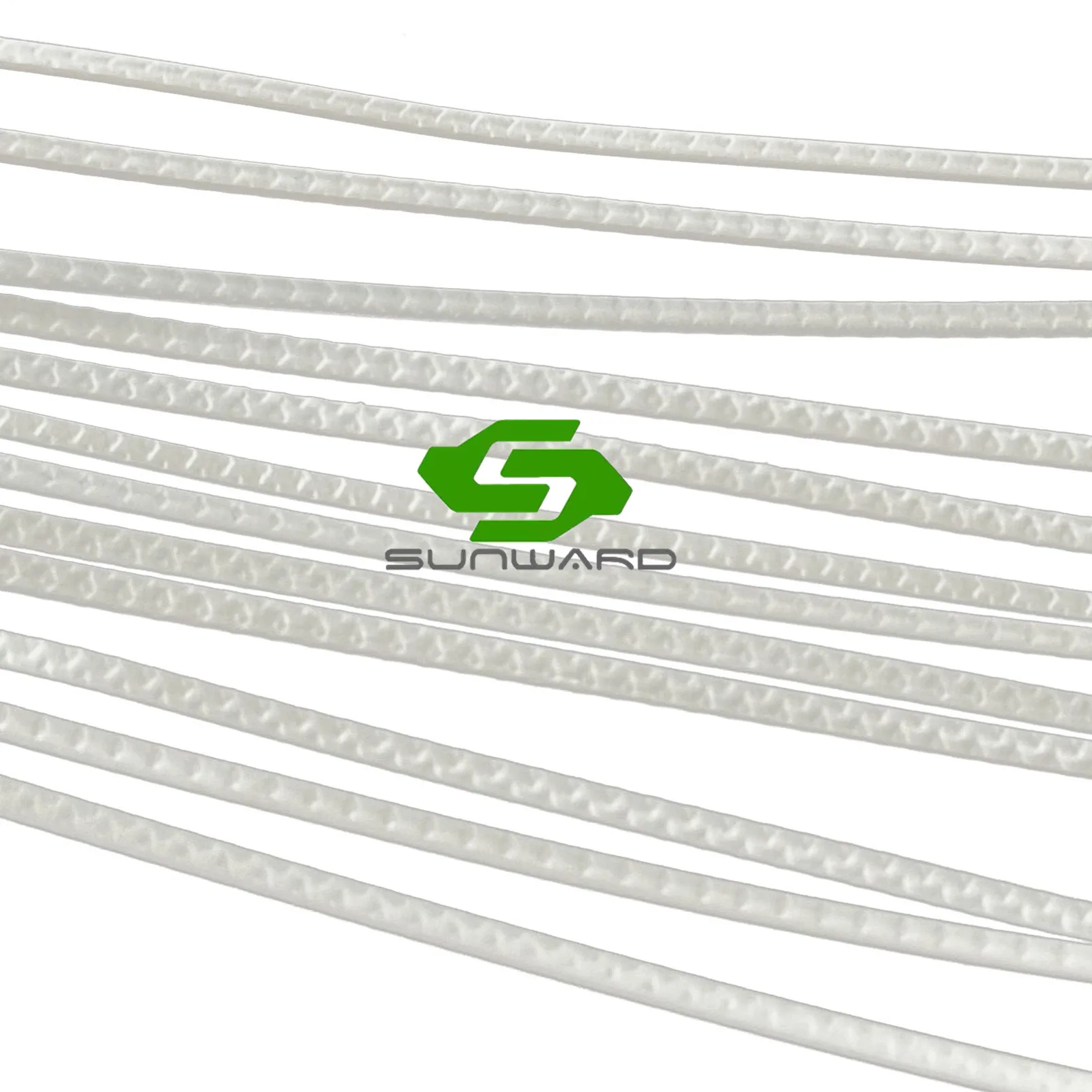 100% Polypropylene Fiber Synthetic Macro White Color Concrete Reinforced