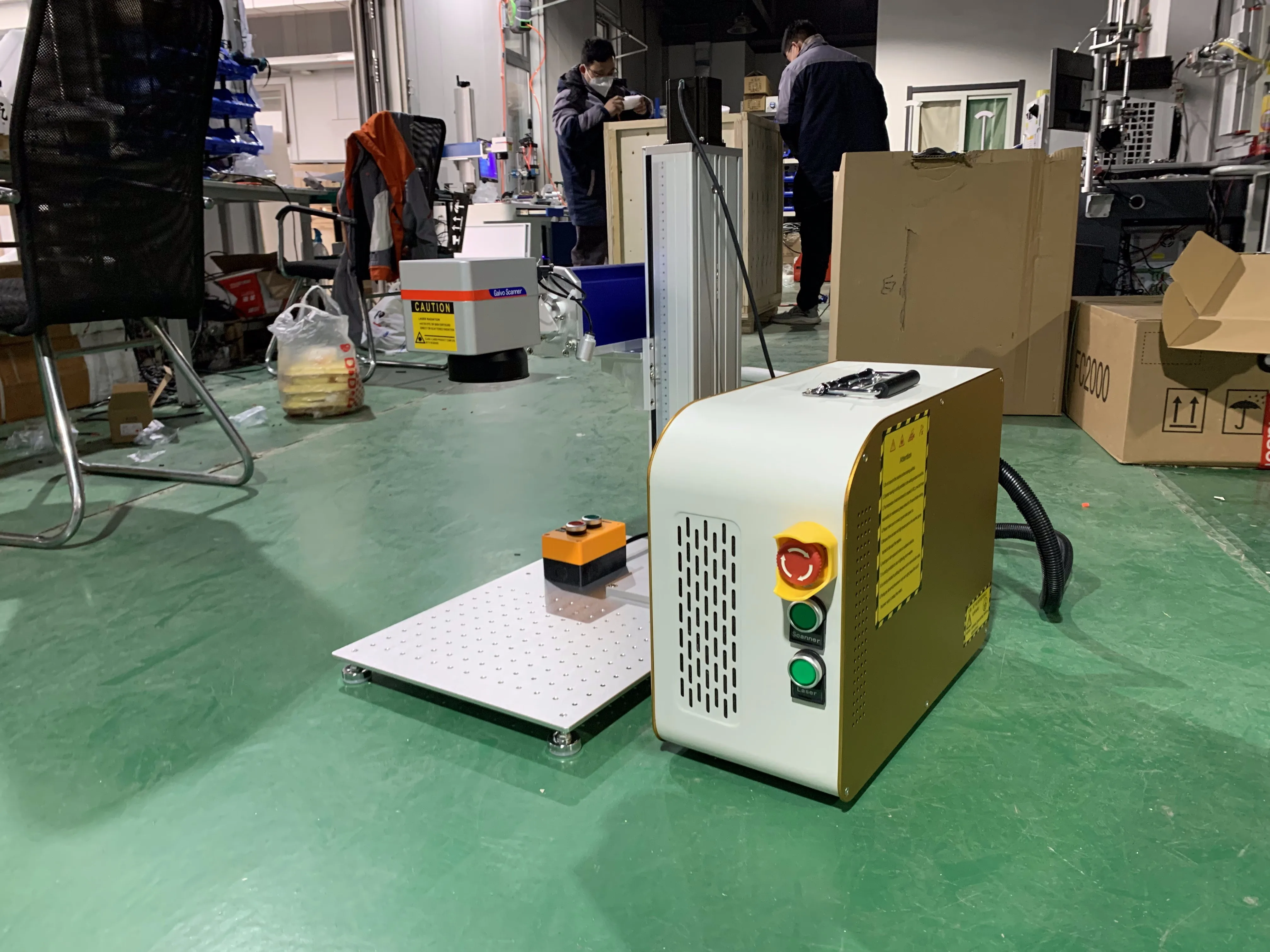 Laser Marking Machine Ezcad2 Jpt /max/raycus 20w 30w 50W 60W 80W 2D Laser Engraving Machine Fiber Laser Cutter Marker