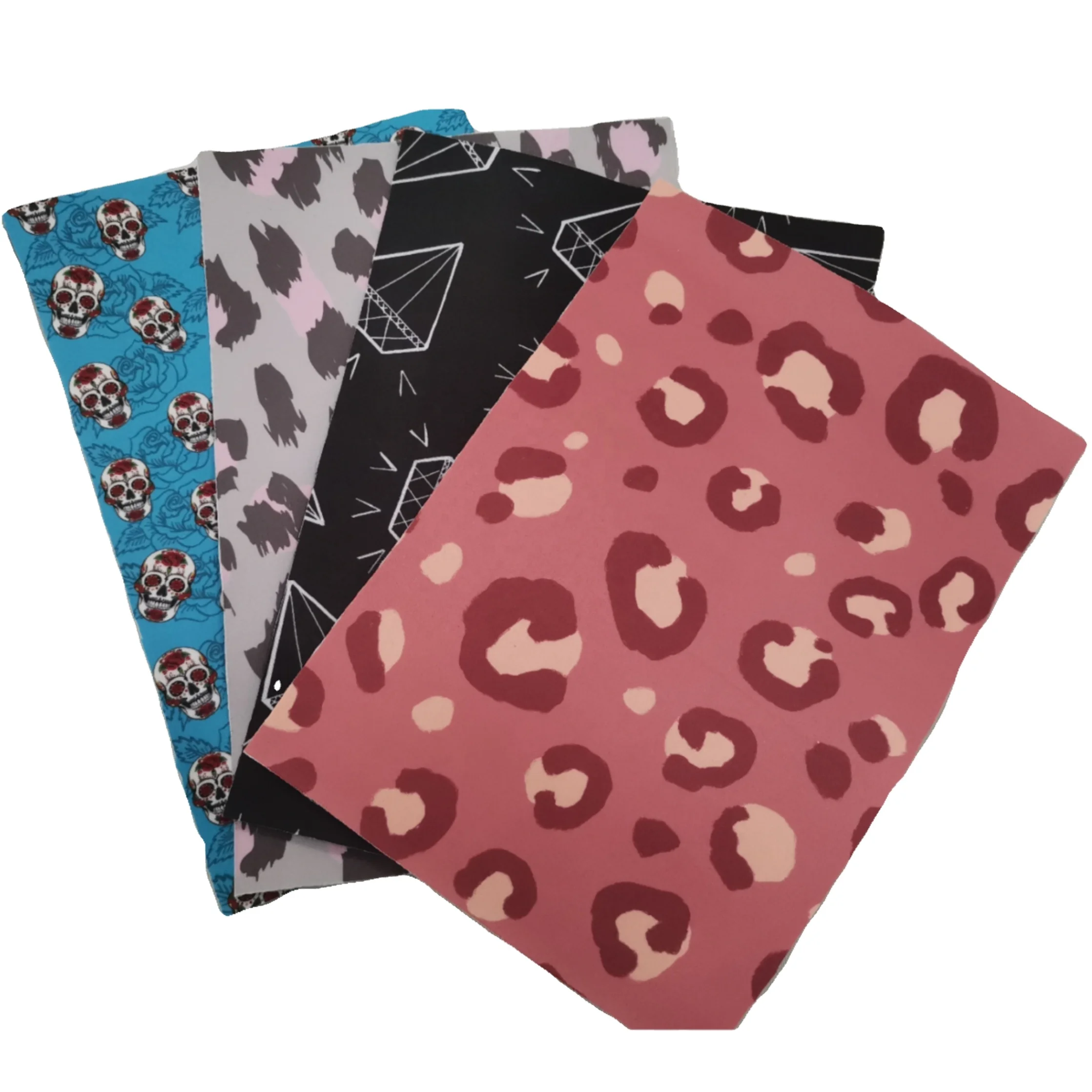 Wholesale Custom Colored Wetsuit Material White Jersey Printed Neoprene Fabric for Diving suit