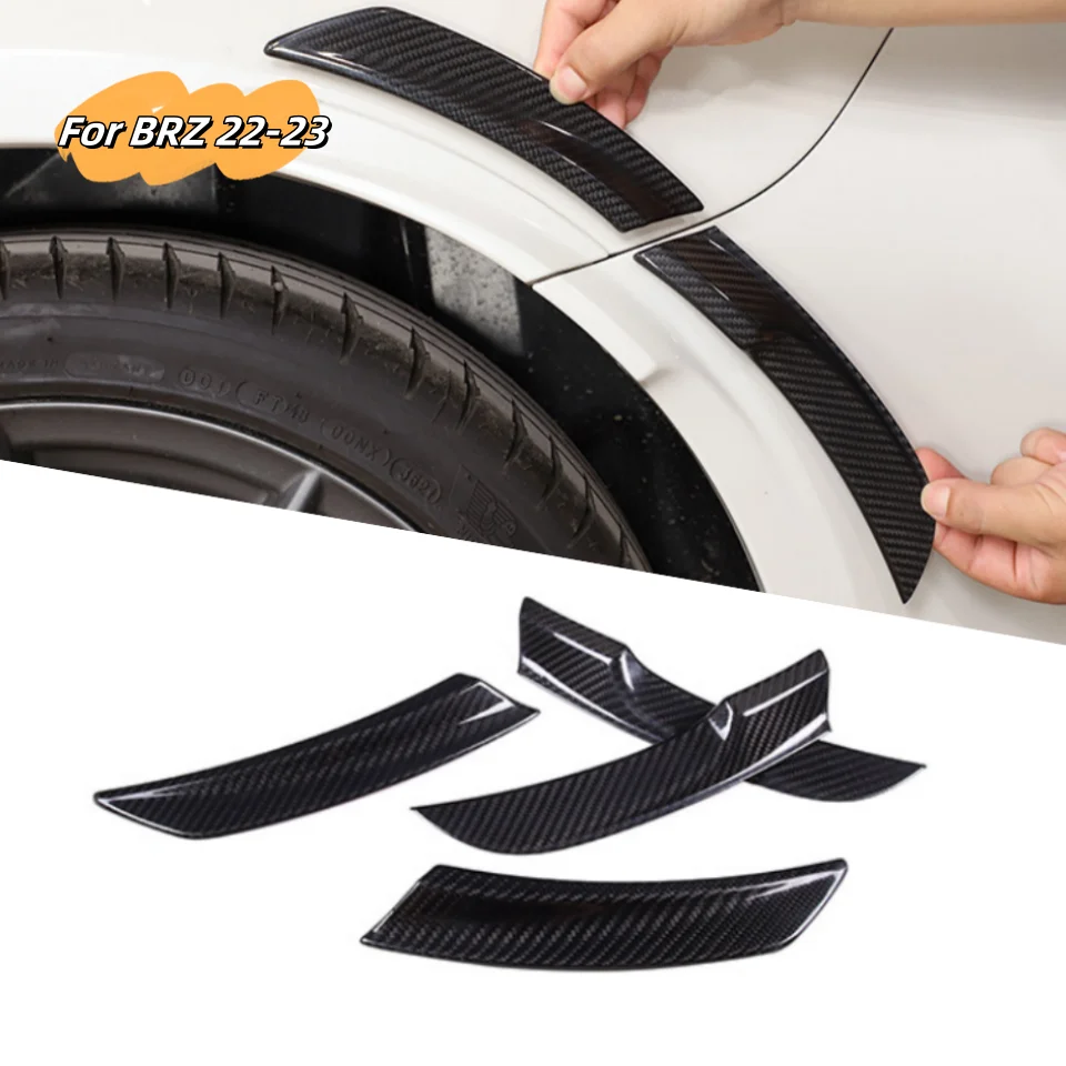 MRD For Subaru BRZ 2022-2023 For Toyota 86 Rear Wheel Lid Exterior Car Decoration Carbon Fiber Parts