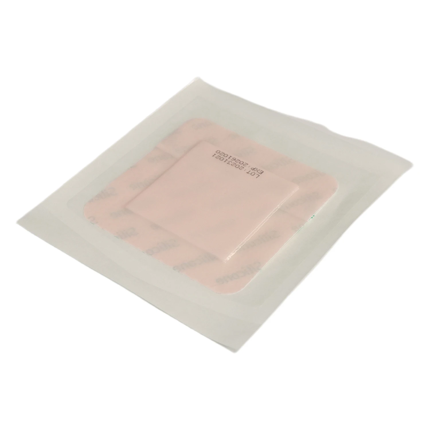 BLUENJOY Silicone Foam Dressing with Border Adhesive Waterproof Wound Dressing Bandage for Wound Care