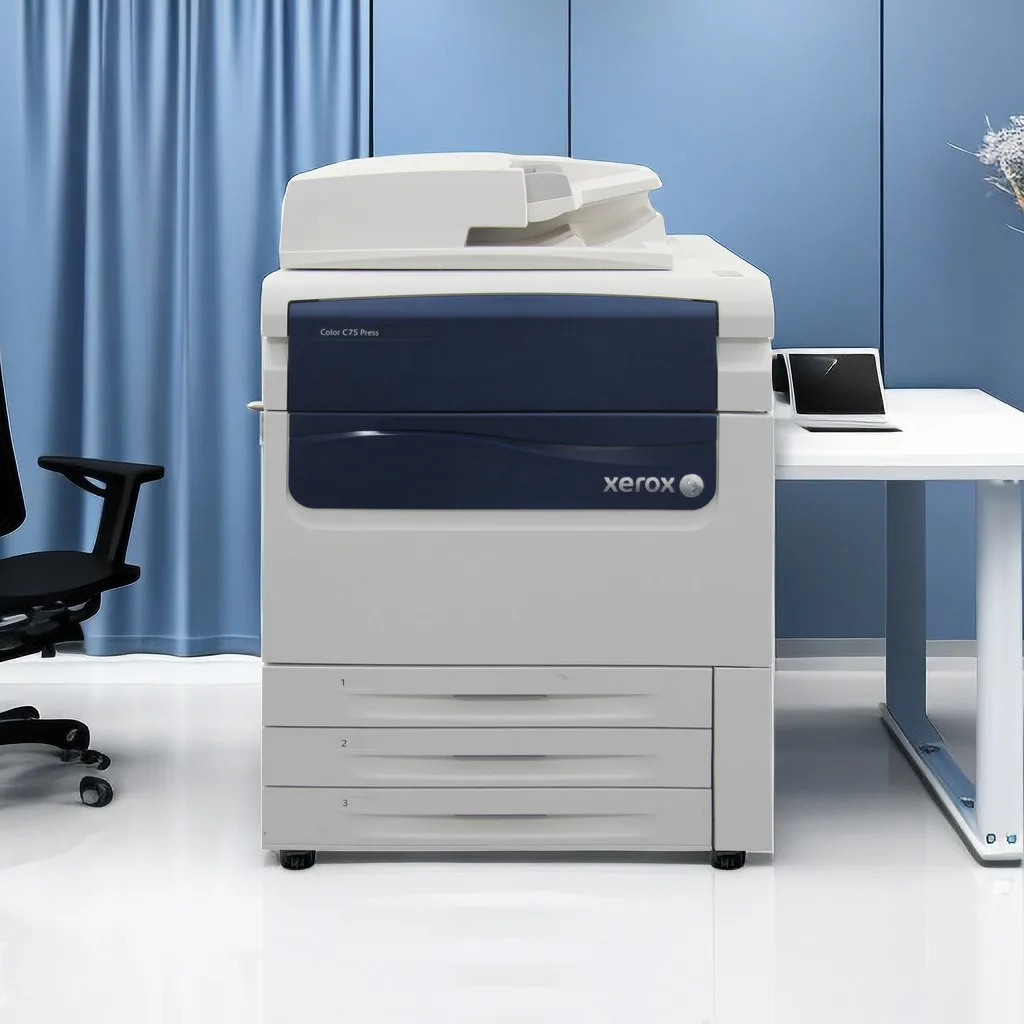 Cheap Wholesale Used Copier Machines office equipment Color Digital Printers For Xerox C75 J75 Photocopy A3 Laser Print Machine
