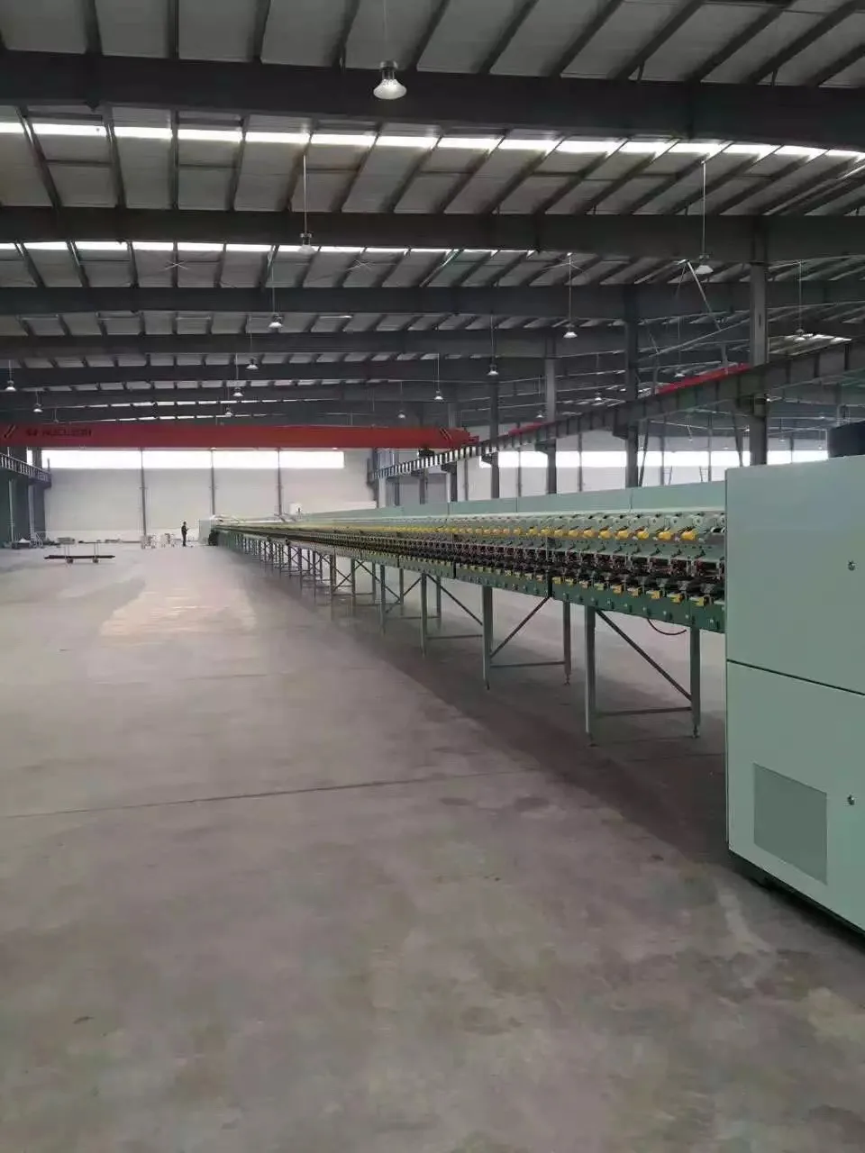 High speed Open end spinning frame cotton rotor spinning machine with long structure
