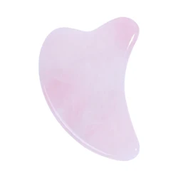 Rose Quartz Gua Sha Face Massager Wholesale Dolphin Shape Pink Jade Guasha Tool High Quality Gua Sha Jade