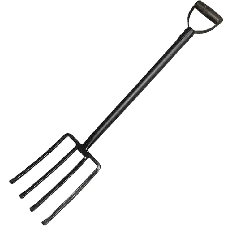 Farming and gardening digging fork tools with wooden handle F107FY Fork