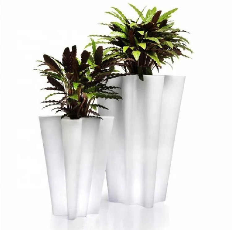 
Новый товар, цветок/зеленое растение, используемое с стекловолокном, садовый цветочный горшок для торгового центра 