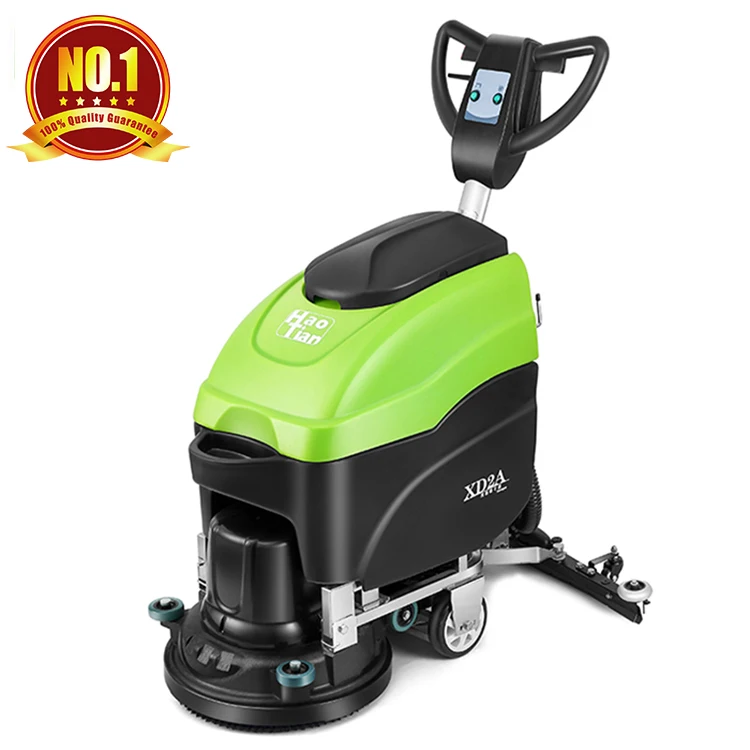 Machinery sweeper cleaner cleaning machine equipment industrial electric walk behind  auto floor scrubber dryer