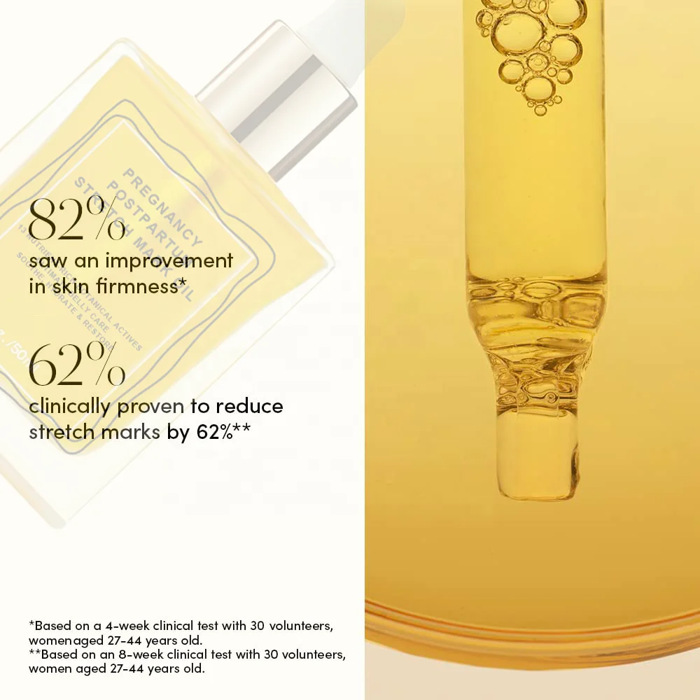 HOT Firming Moisturizing Belly Serum Pregnancy Postpartum Bio Oil Stretch Marks Tummy Butter Dry Itchy Skin Relief Soother