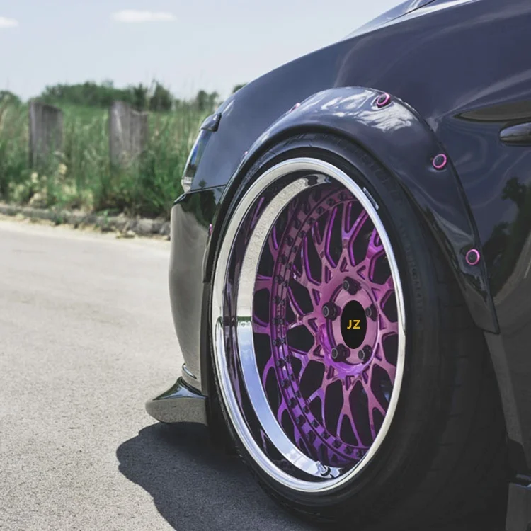 2 piece forged wheel 98 pcd deep concave passenger car wheels deep concave forged wheelsconcave twopieces forged wheels