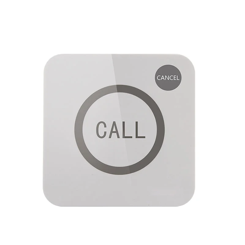 Touch Two-Button Pager Nurse Calling System Call System Waterproof Wireless Call Button