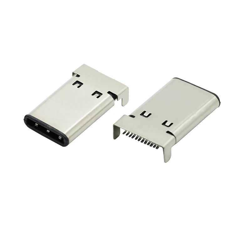 
PCB Mount 24Pin USB 3.1 Type C Male DIP Jack Socket Charging Port Connector 