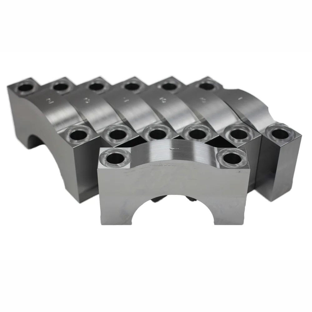 Customized CNC Machining Service  OEM 2 Bolt Replacement Billet Steel Main Caps