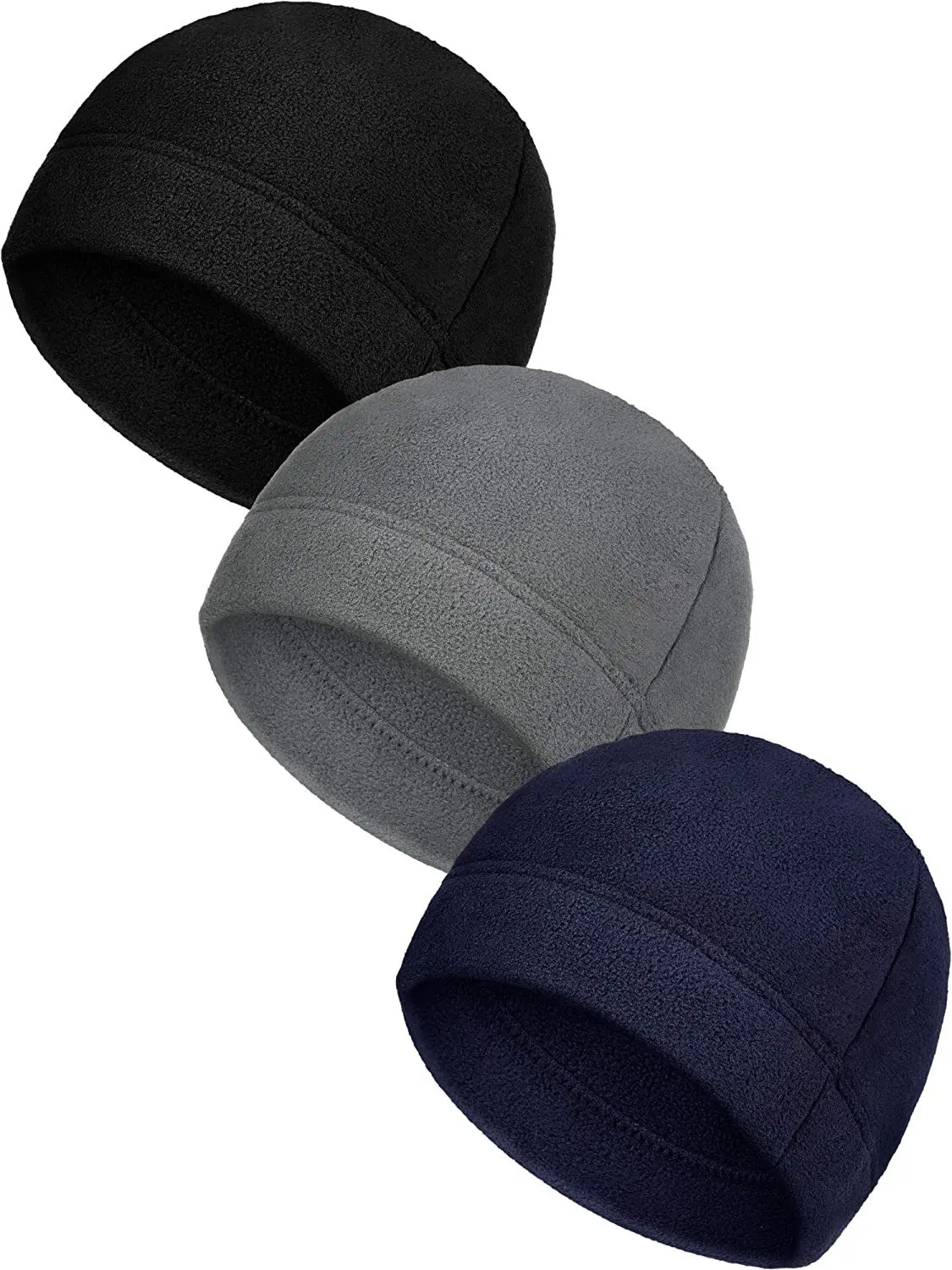 Fashion outdoor warm plush cap autumn winter cold proof hat wholesale designer inner tank skull cap warm caps for men