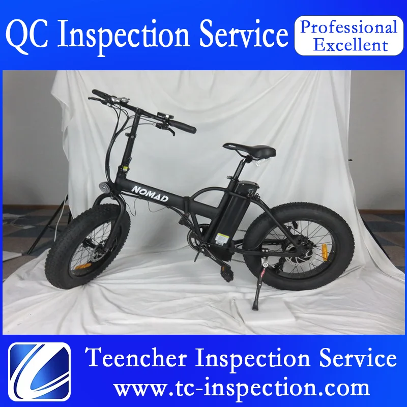 
Inspection Service for folding bike and spare parts in Ningbo China 