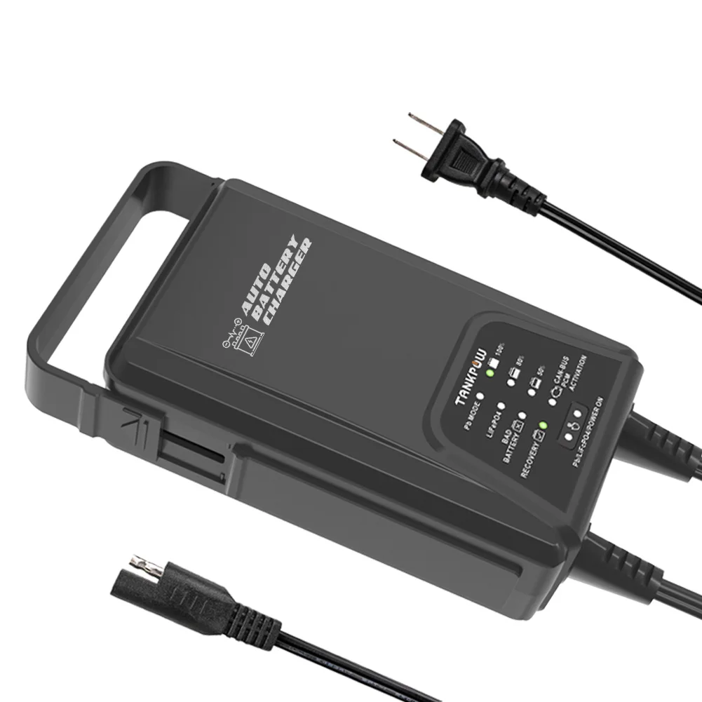 9-Stages Lithium LiFePO4 12V 2A motorcycle Car ATV Automatic Smart Battery