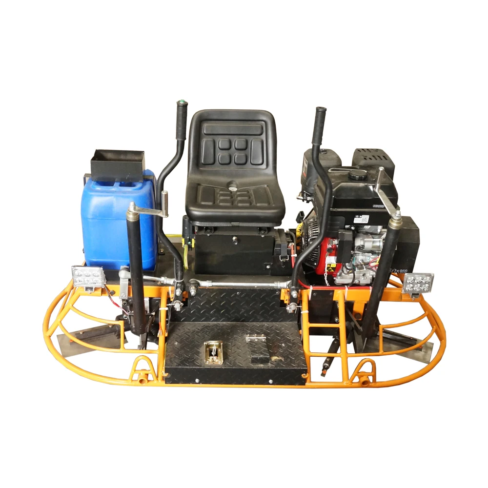 JM80B concrete polishing helicopter ride on power trowel used for sale