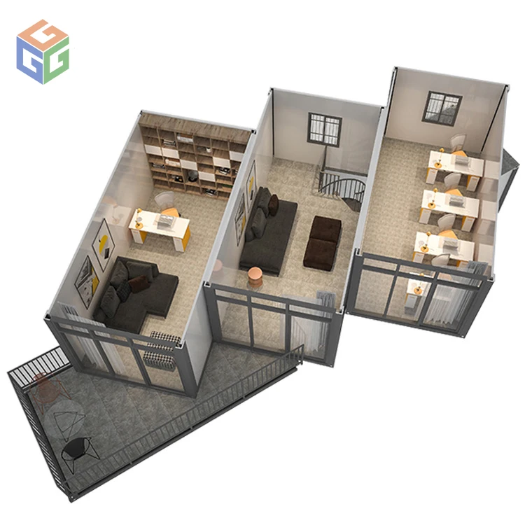 Новый дизайн съемный крошечный 40-футовый контейнер плоский для