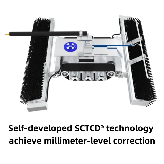 Fully autonomous PV clean equipment PhiCleaner E22L