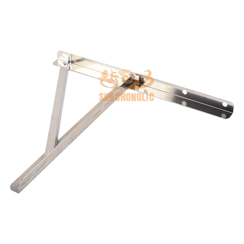 Sunchonglic 3P 2.6-2.75KG with card position SALA Support Window Stainless Steel Brackets Wall Mount Metal For Air Conditioning