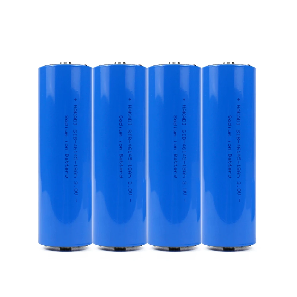 HAKADI SIB 3V 18AH Na ion batteries 18000mah High Capacity Safety 46145 for DIY 12V 48v Electric Scooters Bike Energy Storage