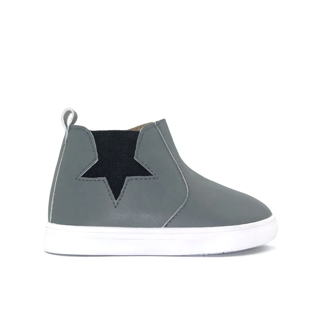 Модные ботинки в европейском стиле; Теплая зимняя детская повседневная обувь из натуральной кожи для мальчиков и девочек