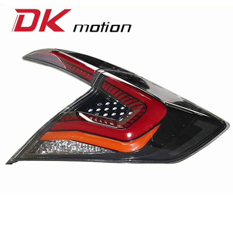 Car Lamp Led Tail Light For Honda Civic 10th sedan 2016 2017 2018 2019 Tail lamp With DRL