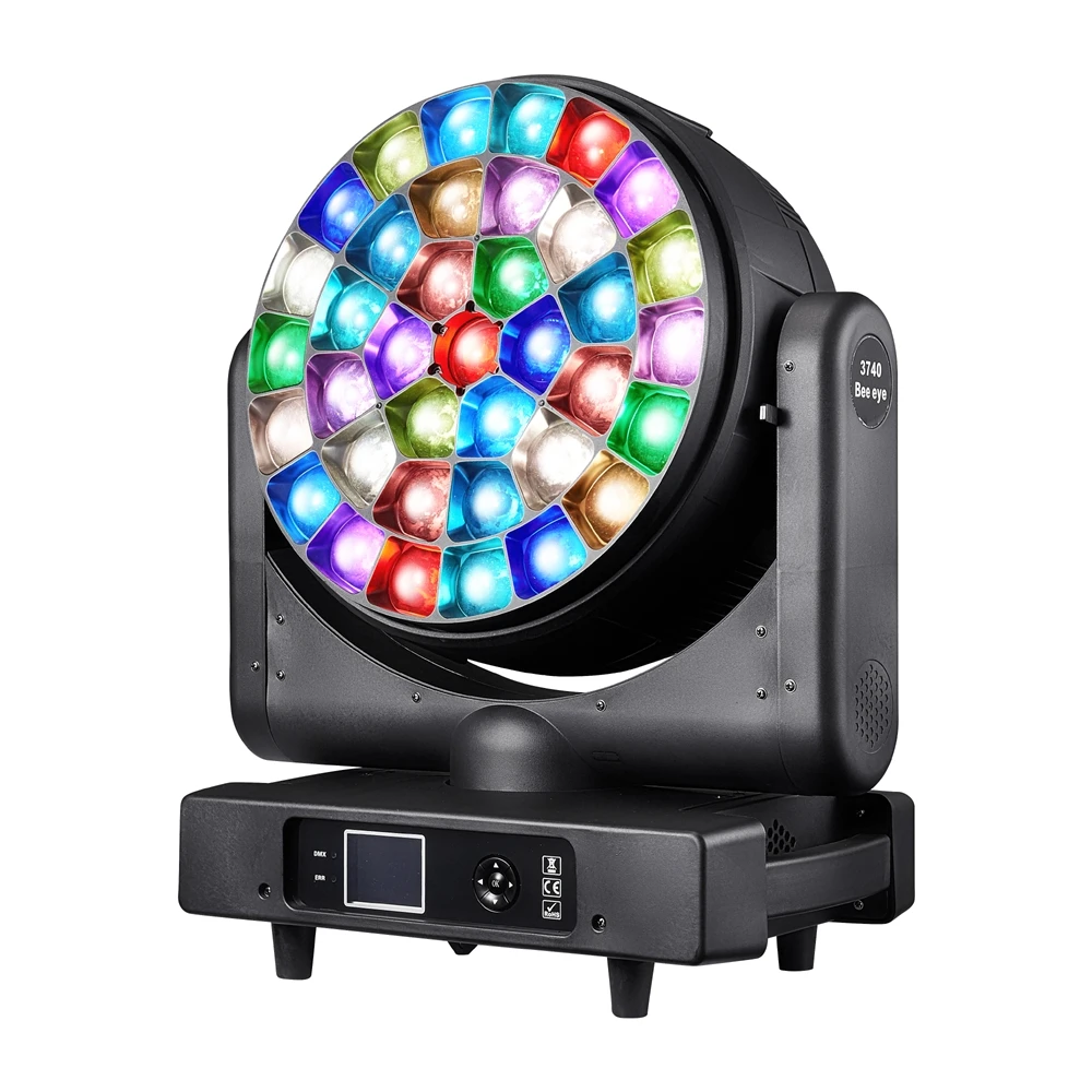 Big Bee 37x40w wash spot beam zoom led moving head light bee eye k25 stage lighting led moving head dj lighting