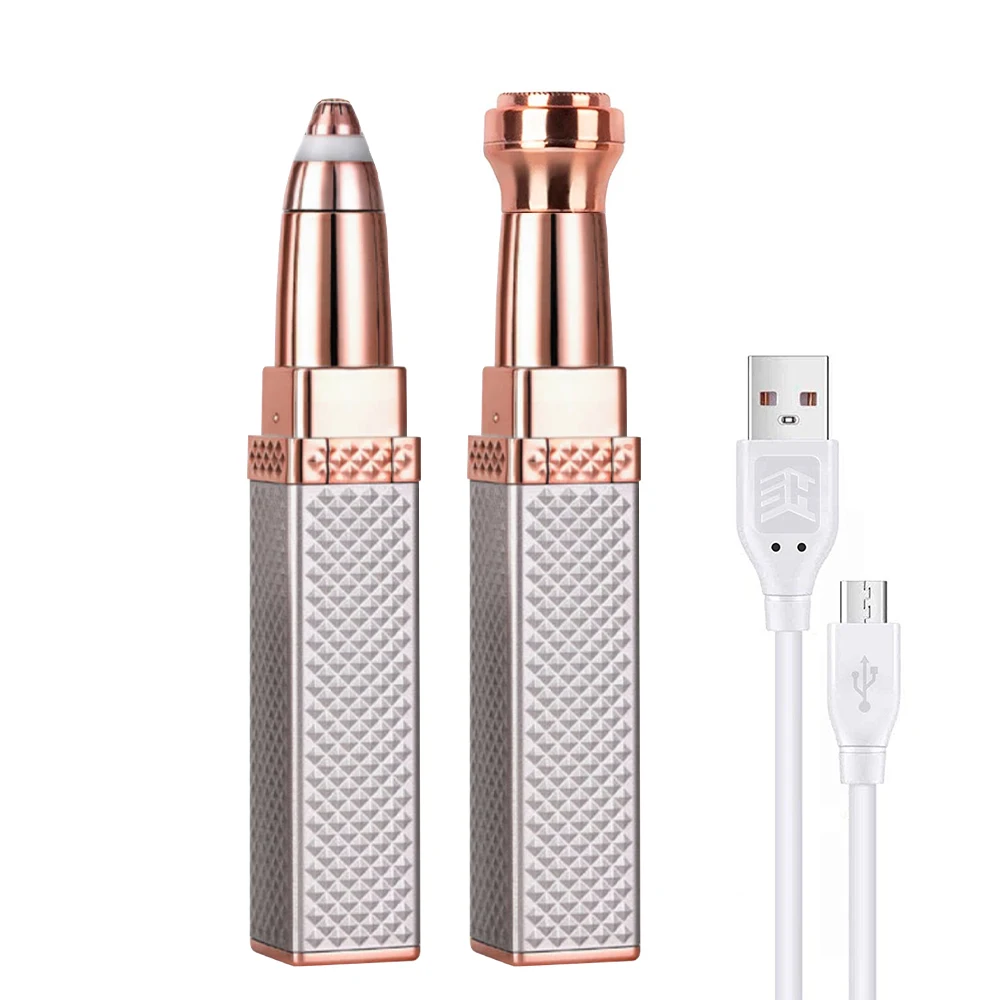 
USB Rechargeable CE FCC MSDS Electric Eyebrow Trimmer Razor Epilator Lady Shaver Eyebrow Hair Remover Eyebrow Trimmer 