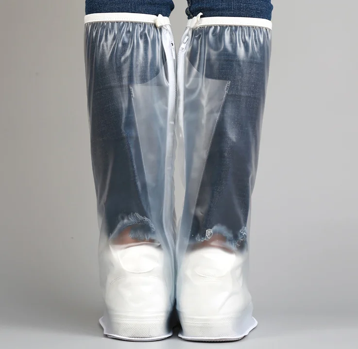 Adult Rain Shoes Cover Waterproof Layer Reinforcement Thickened Shoe Rain Cover S-3XL Size